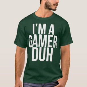 I'm A Duh Funny Halloween Video Game Costume T-Shirt
