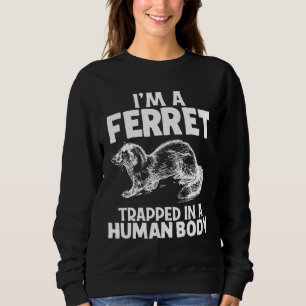 Im A Ferret Animal Kid Girl Tee
