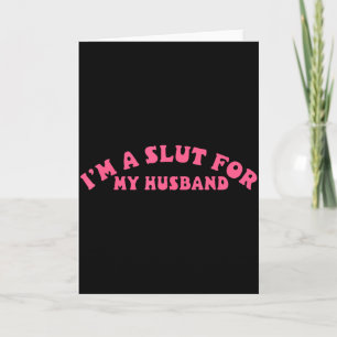 Im A For My Husband Funny Valentine Gift Fun Graph Card
