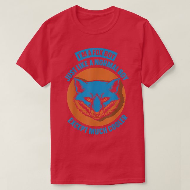 Im a fox boy T-Shirt (Design Front)