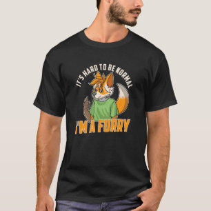 I'm A Furry  Fandom Cosplay Fox Furries Fursona Fu T-Shirt