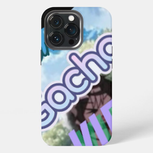 I'm a gacha kid !!!!!!!!!!!!!!!!!! iPhone case (Back)