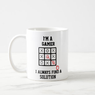 Im A Gamer I Always Find A Solution Mug