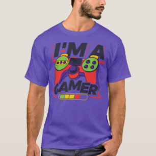 I'm A Gamer Video Game Player Nerd Geek Pc Console T-Shirt