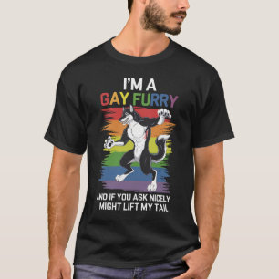 I'm A Gay Furry Fox Rainbow LGBTQ Pride T-Shirt