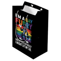 I'm A Gay Furry Rainbow Fox Wolf Pride Month