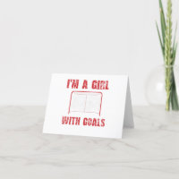 I'm a Girl With Goals Hockey