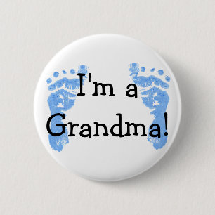 I'm a Grandma! 6 Cm Round Badge