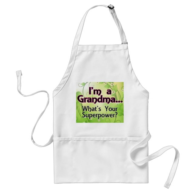 I'm a Grandma... What's Your Superpower Standard Apron (Front)