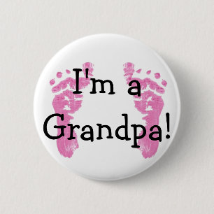 I'm a Grandpa! 6 Cm Round Badge