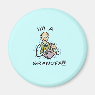 I'm a Grandpa T shirts and Gifts Magnet