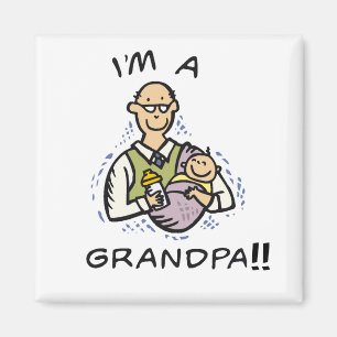 I'm a Grandpa T shirts and Gifts Magnet