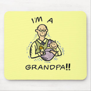 I'm a Grandpa T shirts and Gifts Mouse Mat
