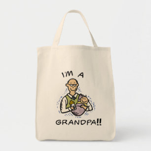I'm a Grandpa T shirts and Gifts Tote Bag