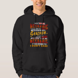Im A Grumpy Mechanic Im Allergic To Stupidity Cost Hoodie