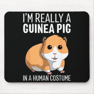 Im A Guinea Pig In A Human Costume Halloween Funny Mouse Mat