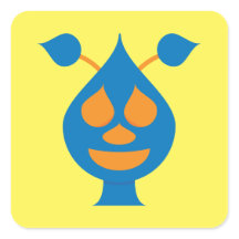 I'm A Happy Alien Sticker