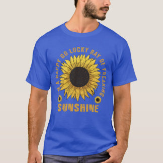 Im A Happy Go Lucky Ray Of Freaking SunShine retro T-Shirt