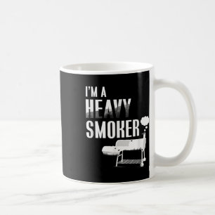 Im A Heavy Smoker Bbq Grilling Meat Pig Fun Gift  Coffee Mug
