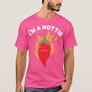 I'M A Hottie Funny Red Pepper Cute Spicy Chili Pep T-Shirt