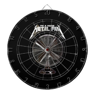I'm a Huge Metal Fan - Pedestal Fan Dartboard