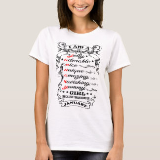 I'm a January woman T-shirt