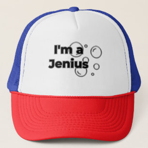 I'm a Jenius Trucker Hat
