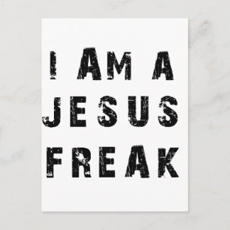 I'm A Jesus Freak Postcard