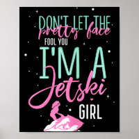 I'm a jet ski girl funny saying racing