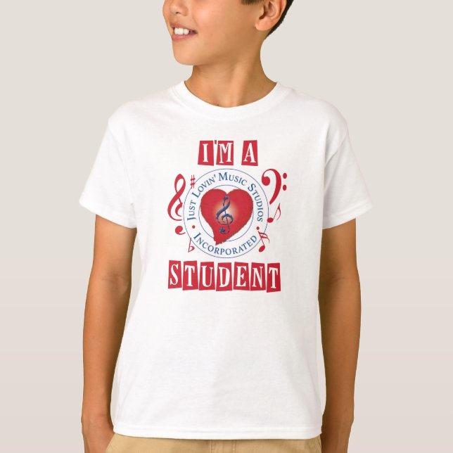 I'm A JLMS Student Hanes ComfortSoft® Long Sleeve T-Shirt (Front)