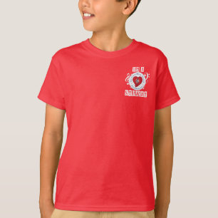 I'm A JLMS Student-Red Hanes Tagless ComfortSoft T-Shirt
