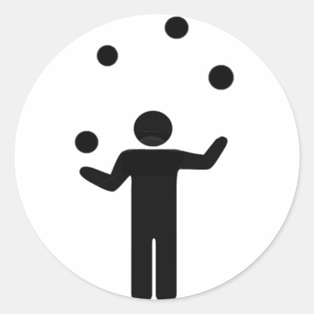 "I'm a Juggler!" Sticker (Front)