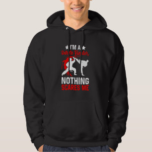 I'm a Karate Fighter nothing scares me - Karate Hoodie