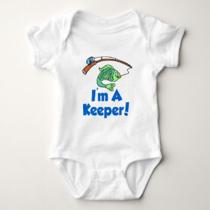 I'm A Keeper Baby Bodysuit