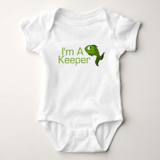 I'm A Keeper Baby Bodysuit