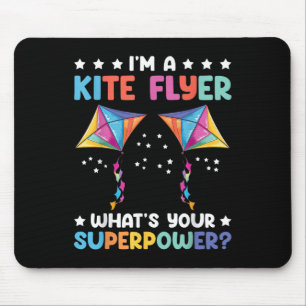 Im A Kite Flyer Kite Surfing Kite Flying Mouse Mat