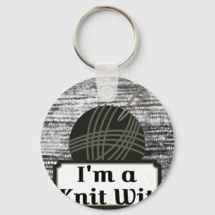 I'm a Knit Wit: A Creative Motivational Key Ring