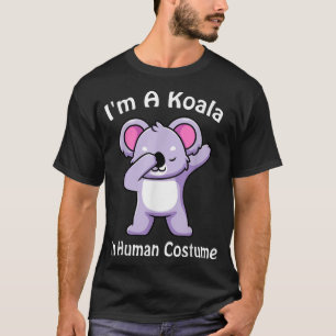 I'm A Koala Bear In Human Costume Funny Dabbing Bo T-Shirt