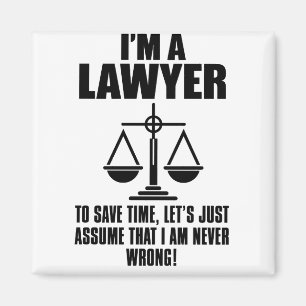 I'm A Lawyer To Save Time, Let's Just Assume That Magnet