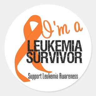 I'm a Leukaemia Survivor Classic Round Sticker
