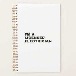 I'M A LICENSED ELECTRICIAN PLANNER