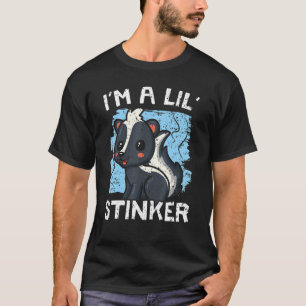 I'm A Lil' Stinker Wildlife Animal Skunk Whisperer T-Shirt