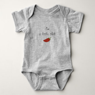 im a little chilli baby bodysuit