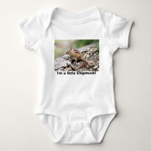 I'm a little Chipmunk! Baby Bodysuit