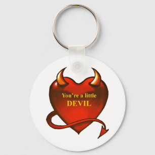 I'm a little devil key ring