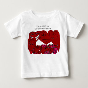 I'M A LITTLE HEARTBREAKER baby shirt