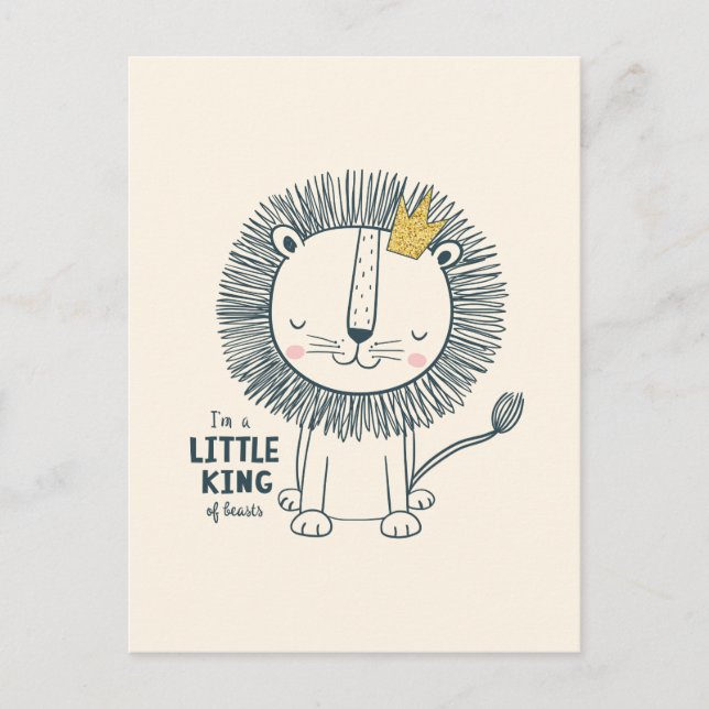 I'm A Little King Postcard (Front)