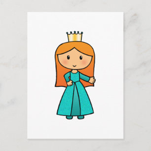 I'm a little Princess Postcard