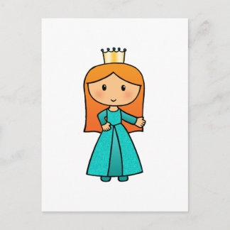 I'm a little Princess Postcard