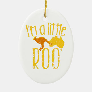 I'm a little roo baby maternity cute design ceramic tree decoration